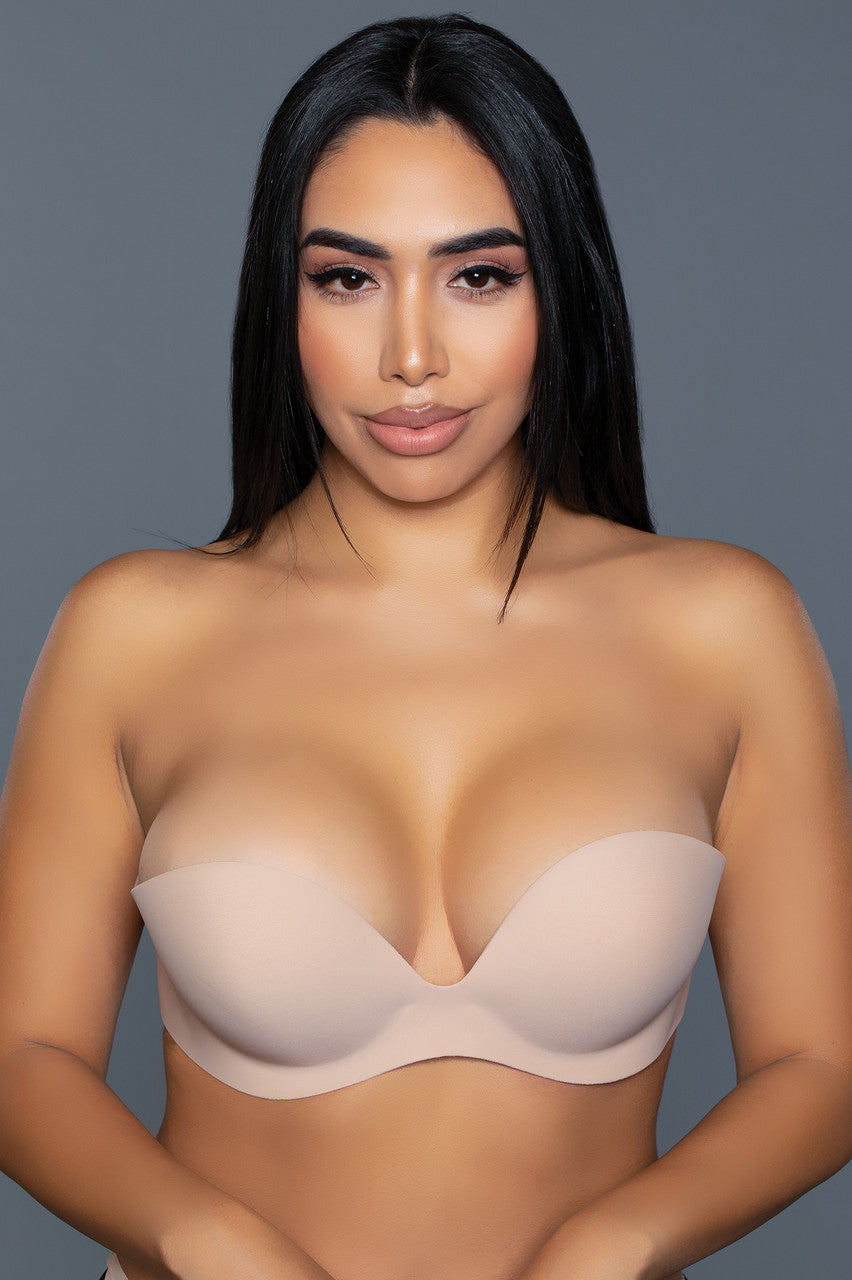 Barely-There Adhesive Bra | Invisible Strapless Sticky Bra