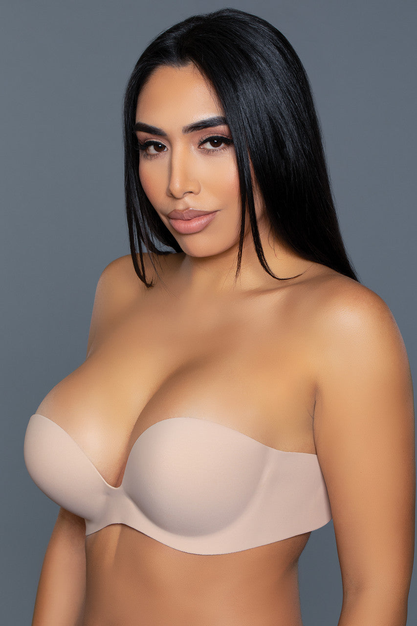 Barely-There Adhesive Bra | Invisible Strapless Sticky Bra